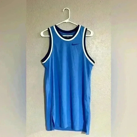 Nike Men Dri-fit Mesh Basketball Jersey, Blue
Size Small - Picture 2 of 8